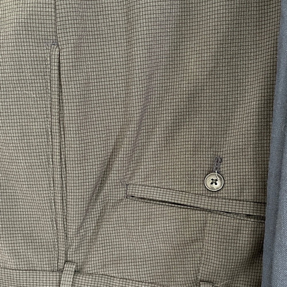 5 pair 36x30 Roundtree & Yorke Dress Pants Black, Navy, Charcoal, Blue &Khaki - Picture 5 of 7